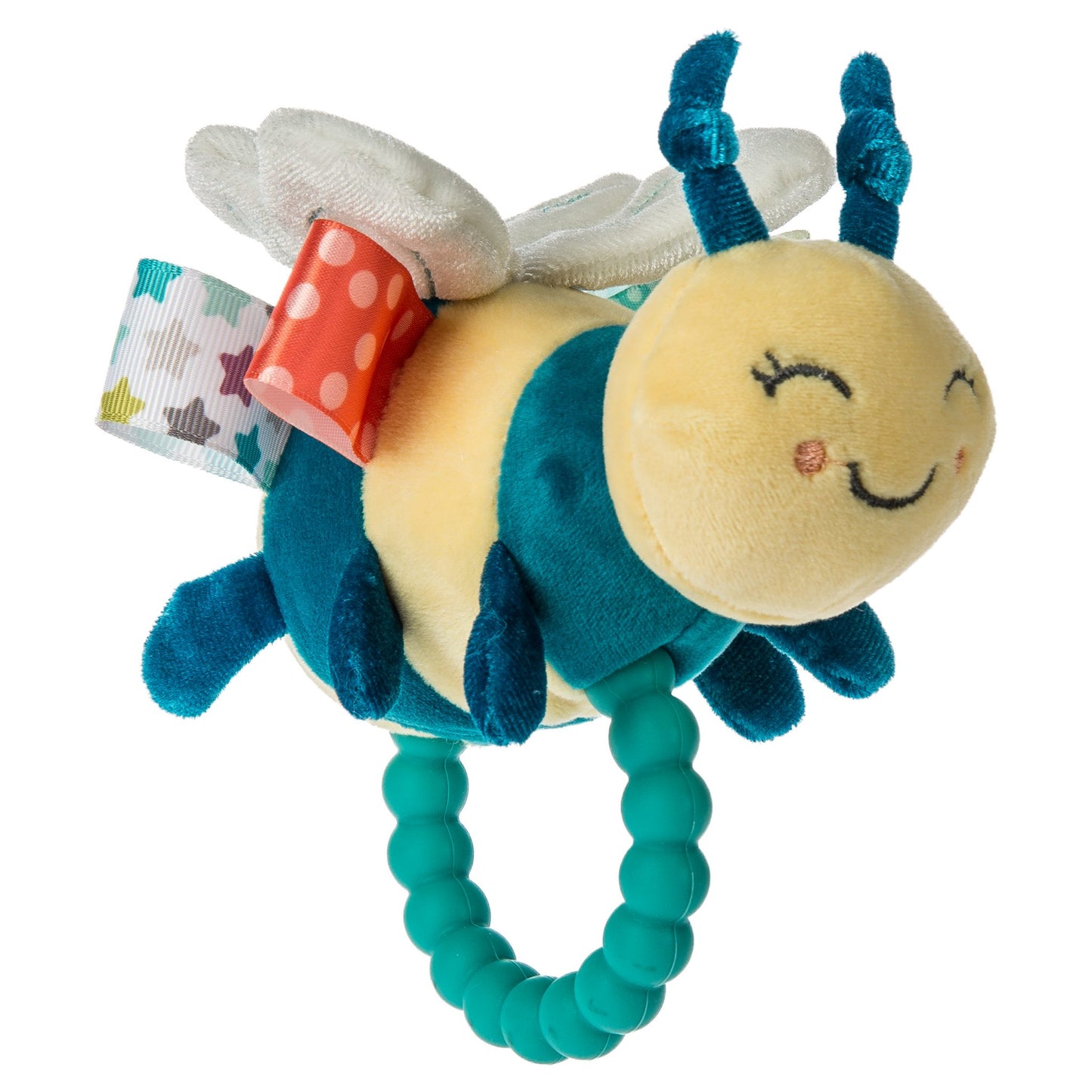 Taggies Fuzzy Buzzy Bee Teether Rattle