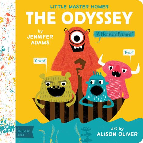 BabyLit The Odyssey Board Book