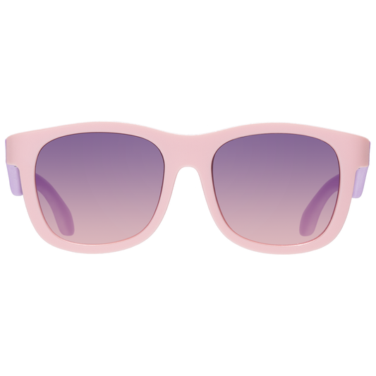 Double Trouble Two-Tone Navigator Sunglasses