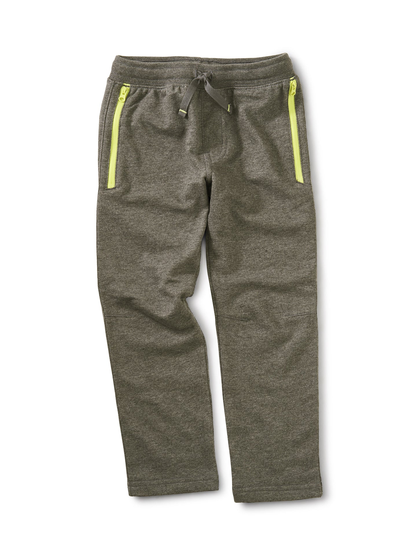 Tea Collection Zip Pocket Joggers - Charcoal Grey Heather