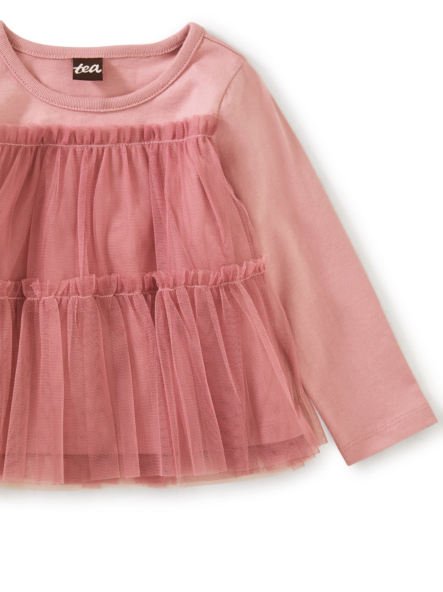Tea Collection Twirling Tulle Top