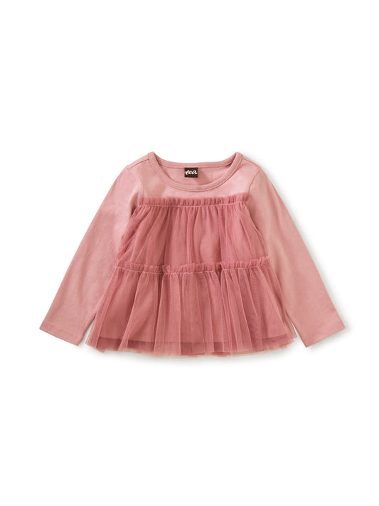 Tea Collection Twirling Tulle Top