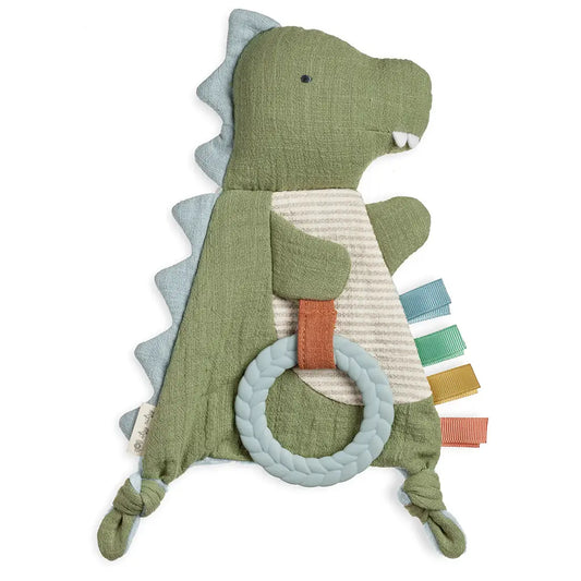 Dino Crinkle Toy with Teether