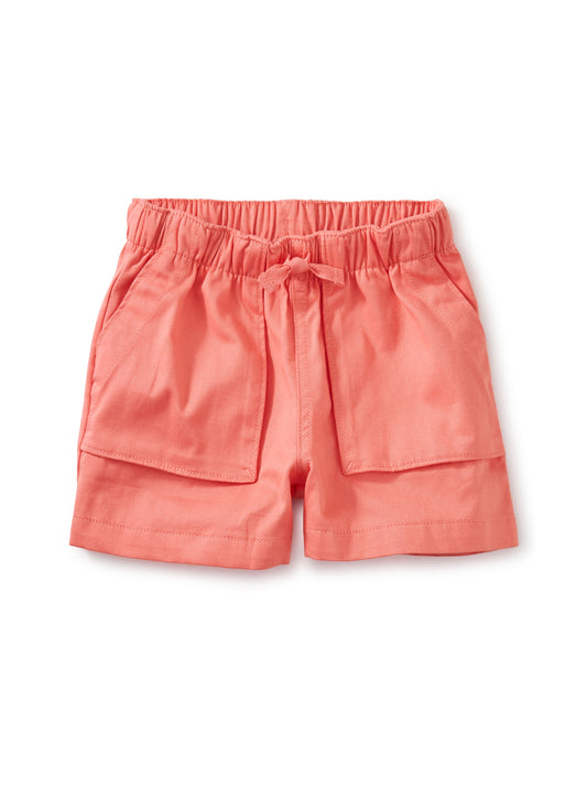 Sporty Camp Shorts - Sunset Pink
