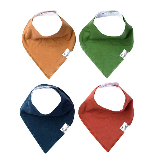 Copper Pearl Single Bandana Bibs - Ridge