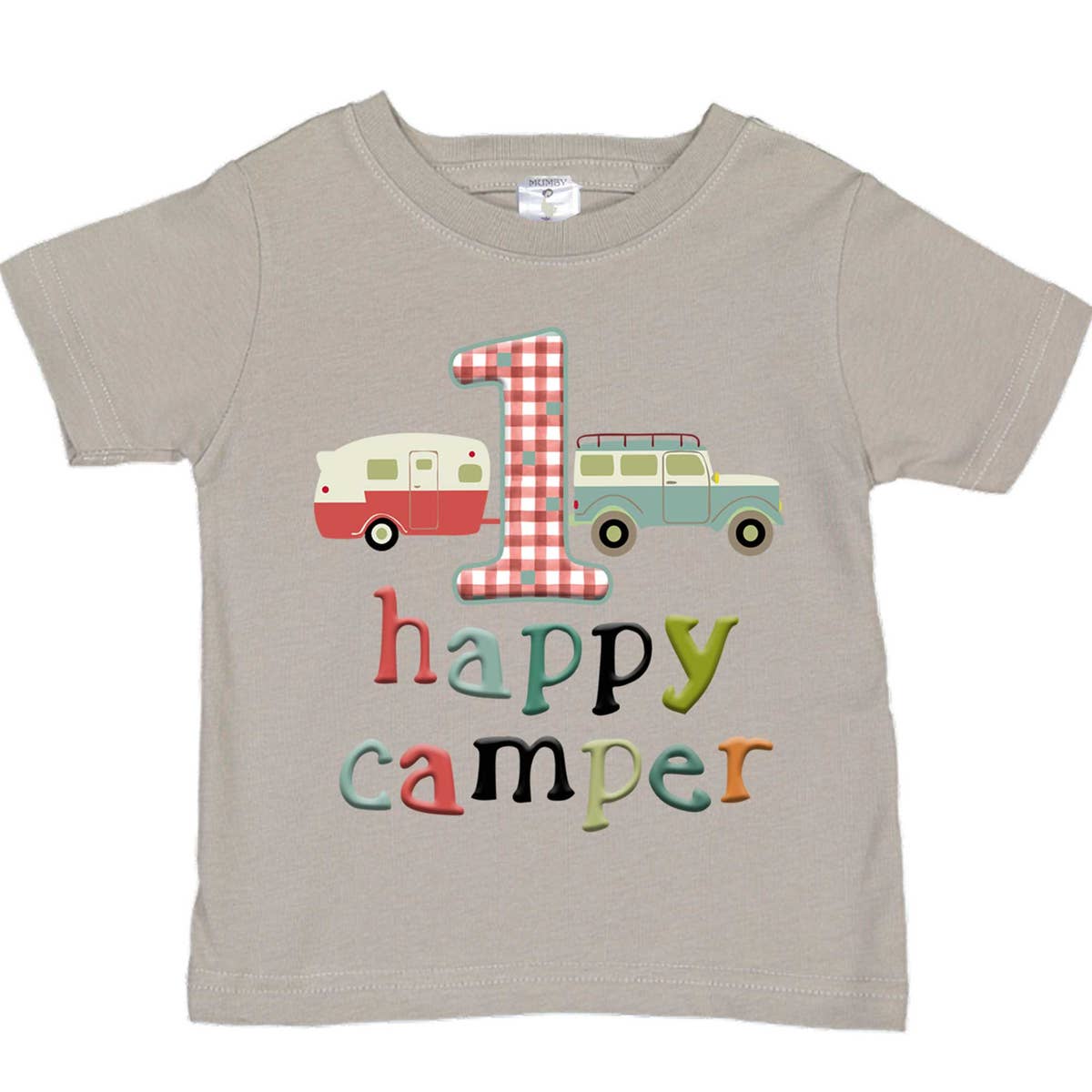 "1 Happy Camper" First Birthday Tee - Mumsy Goose