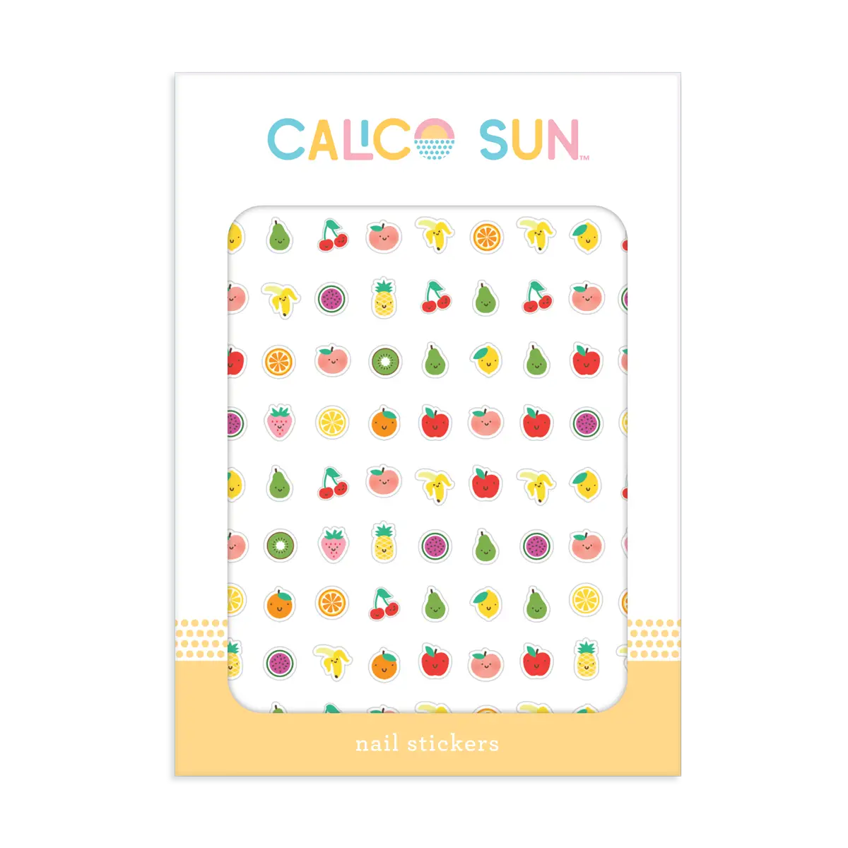Clementine Nail Stickers - 2 Sheets