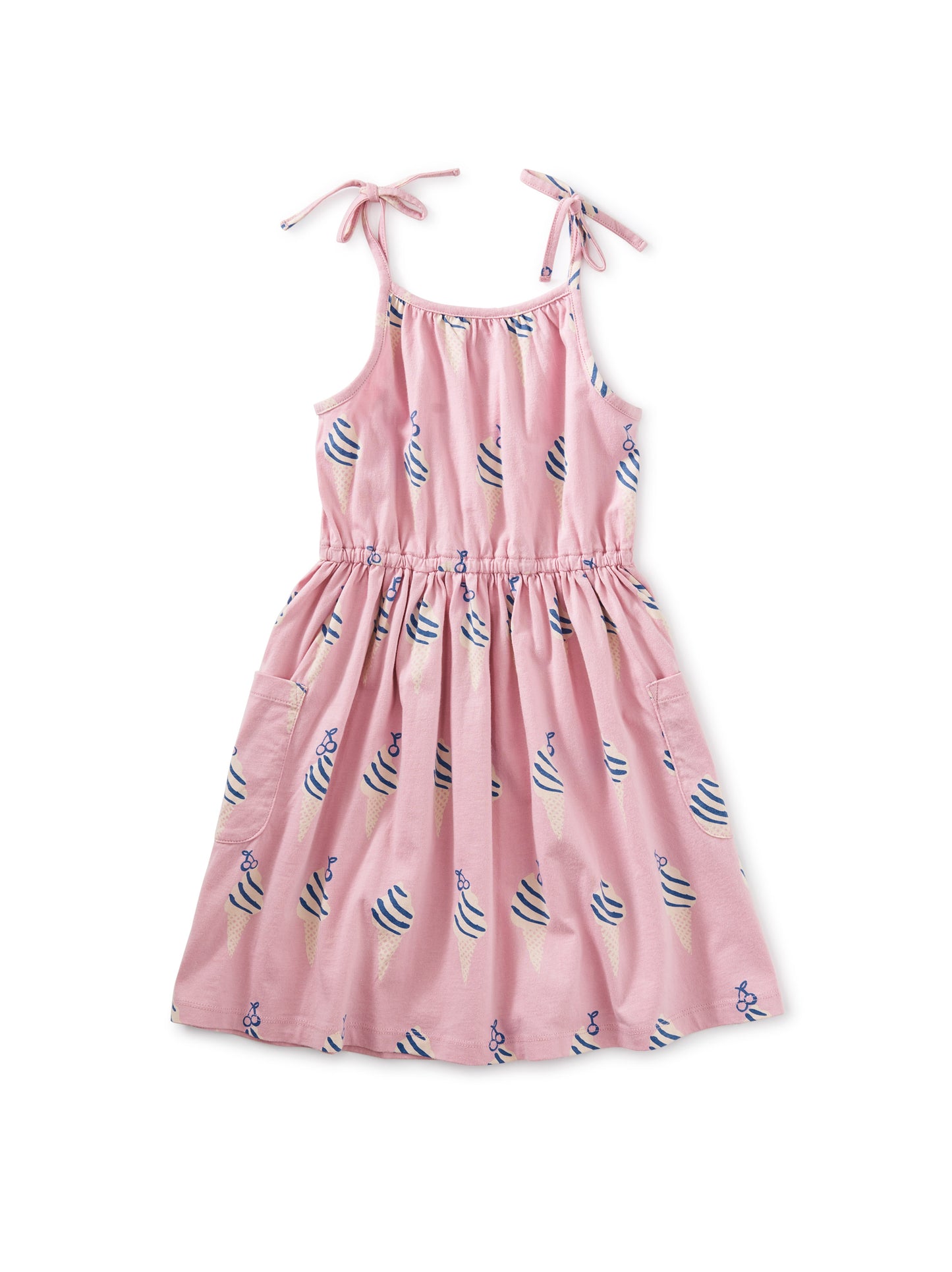 Tie Shoulder Dress - Gelado