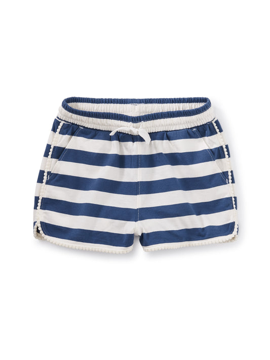 Pom-Pom Shorts - Cobalt