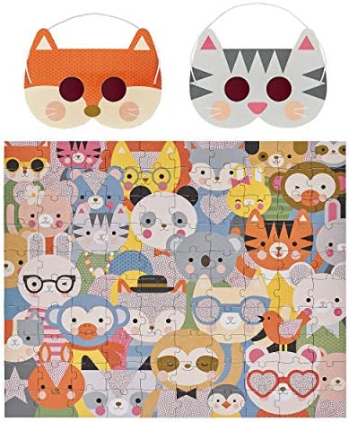 Animal Festival 100-Piece Decoder Puzzle