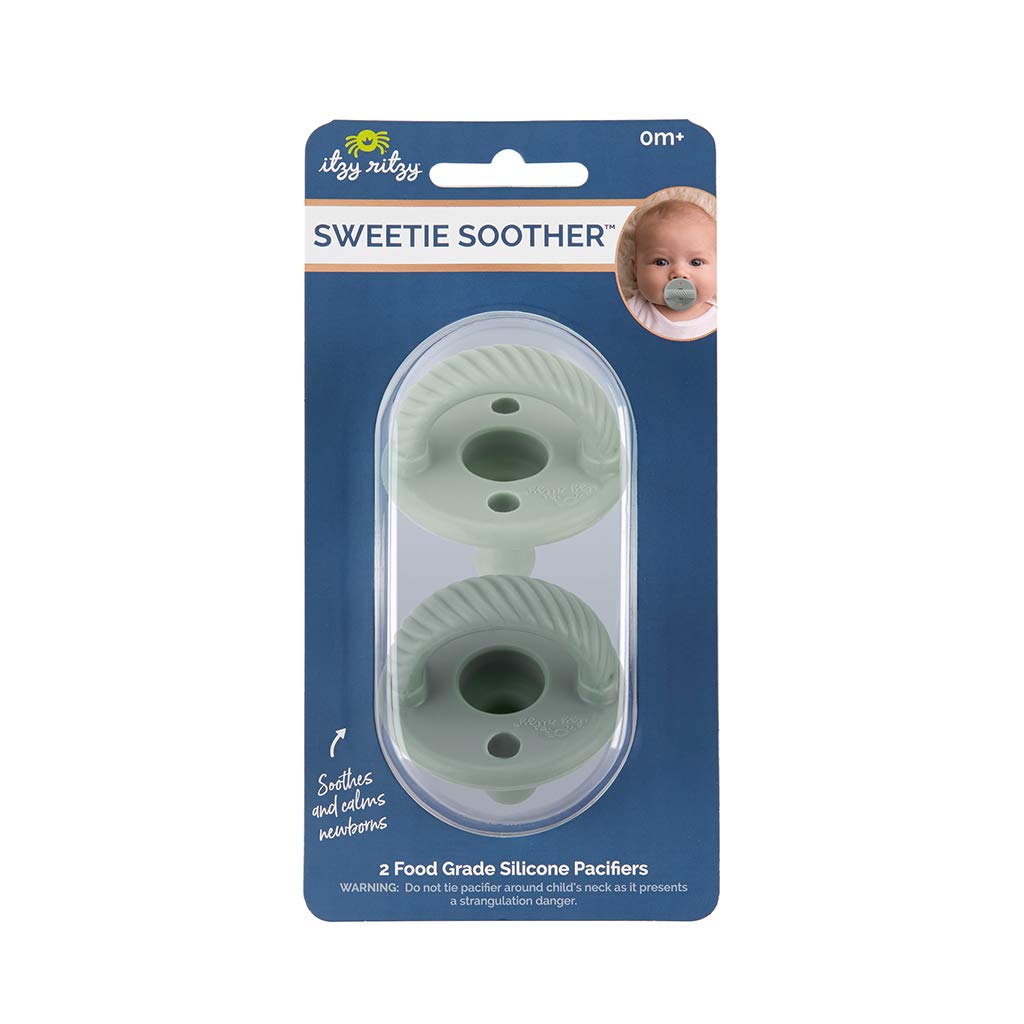 Sweetie Soother Pacifier 2-pack - Agave + Succulent Cables