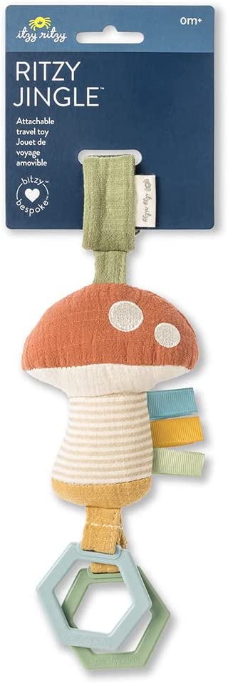 Bespoke Jingle Travel Toy - Mushroom