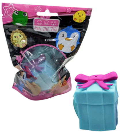 Surprise Gift Box Pet Flip Fidget Toy