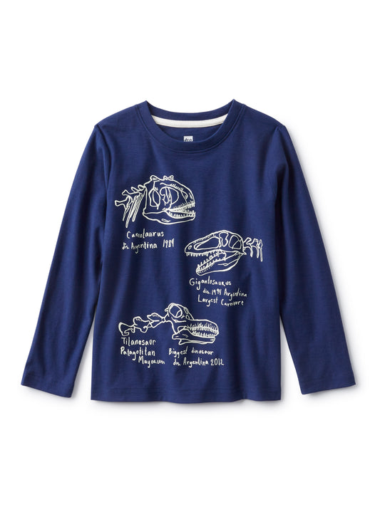 Dynamic Dino Glow Graphic Tee