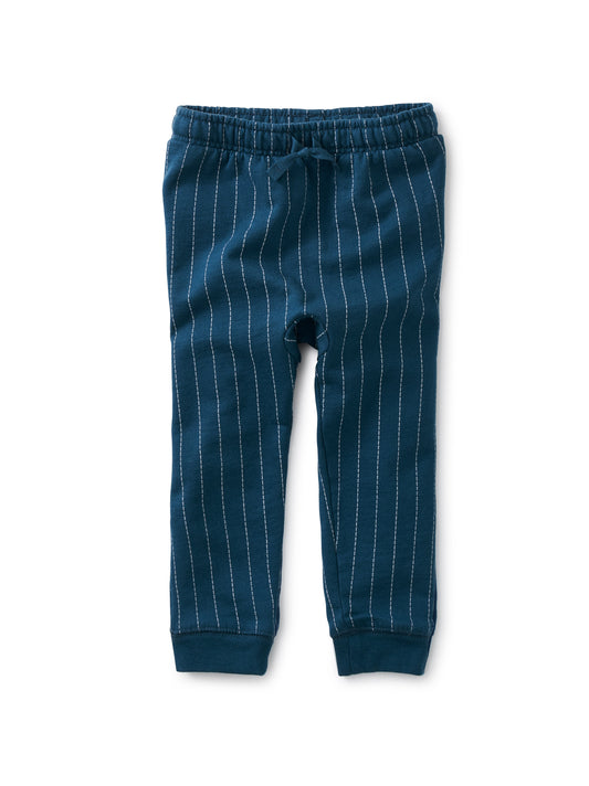 Good Sport Baby Joggers in Ink Ticking Stripe