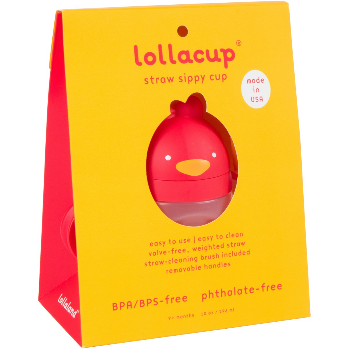 Lollacup: Weighted Straw Sippy Cup