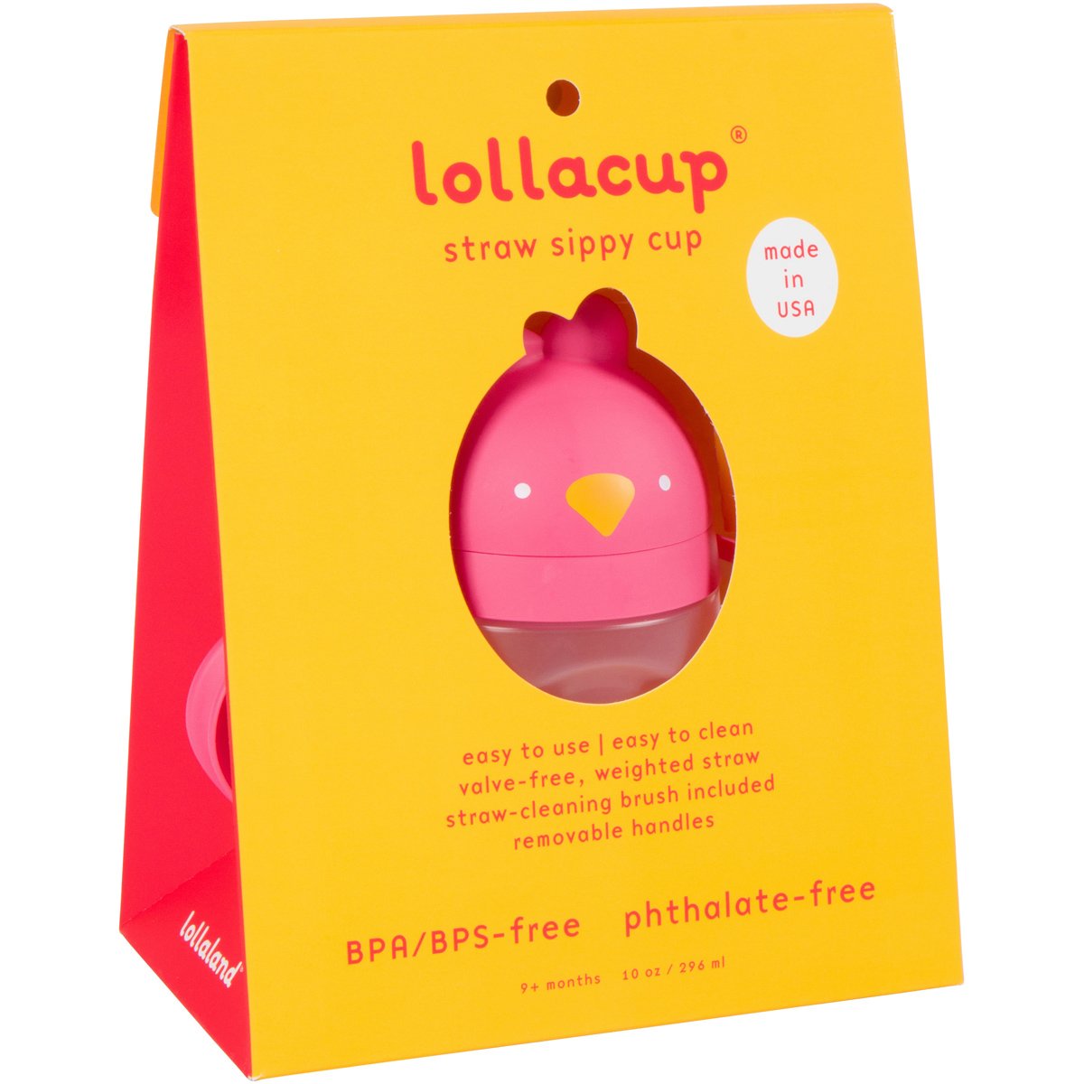 Lollacup: Weighted Straw Sippy Cup