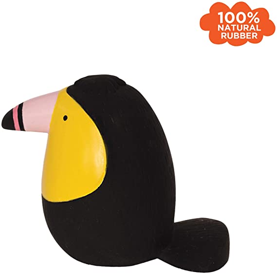 Fruity Paws Rubber Teether - Toni Toucan