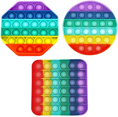 Rainbow Silicone Popper