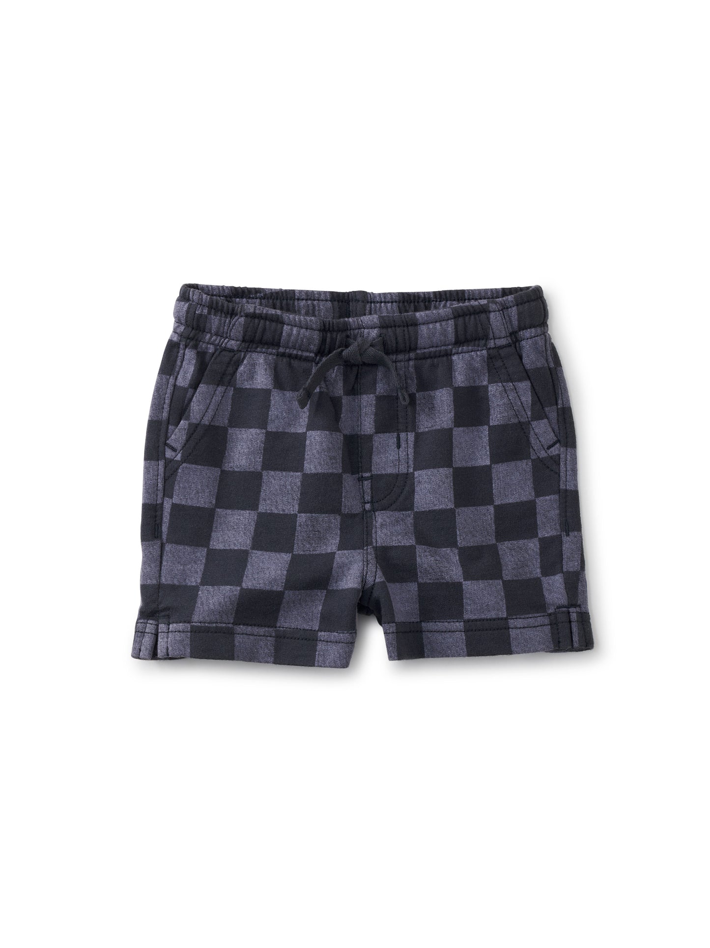 Checkerboard in Blue Vacation Baby Shorts