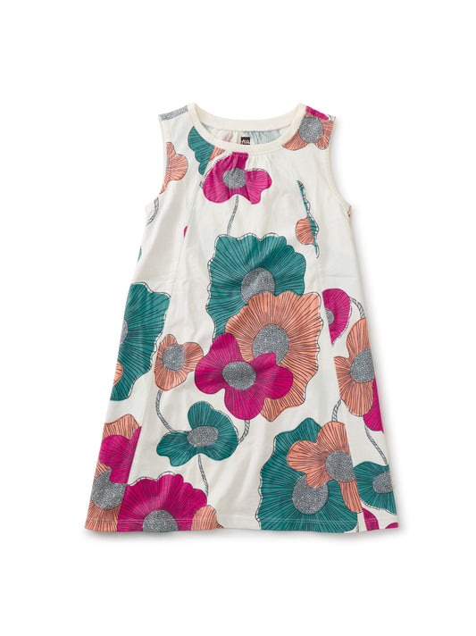 Surf Floral Trapeze Dress