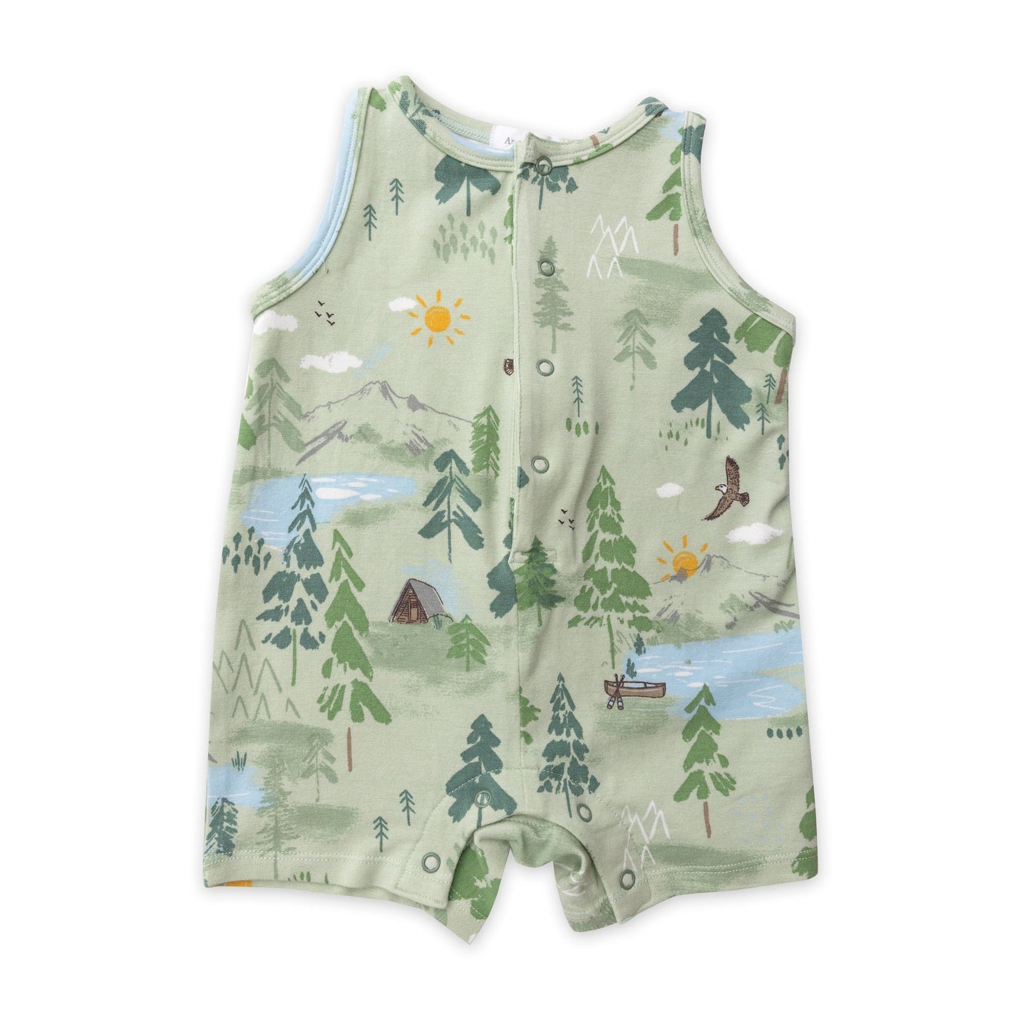 Mountain Cabin Shortie Romper