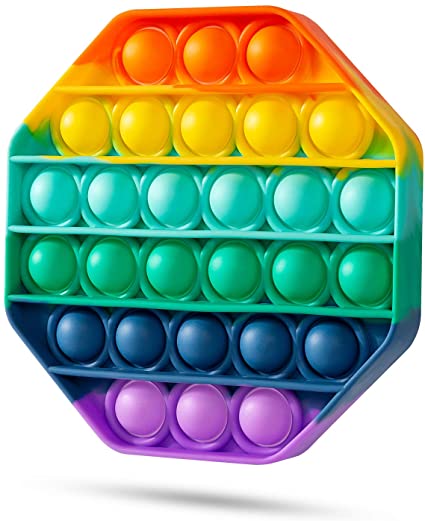 Rainbow Silicone Popper