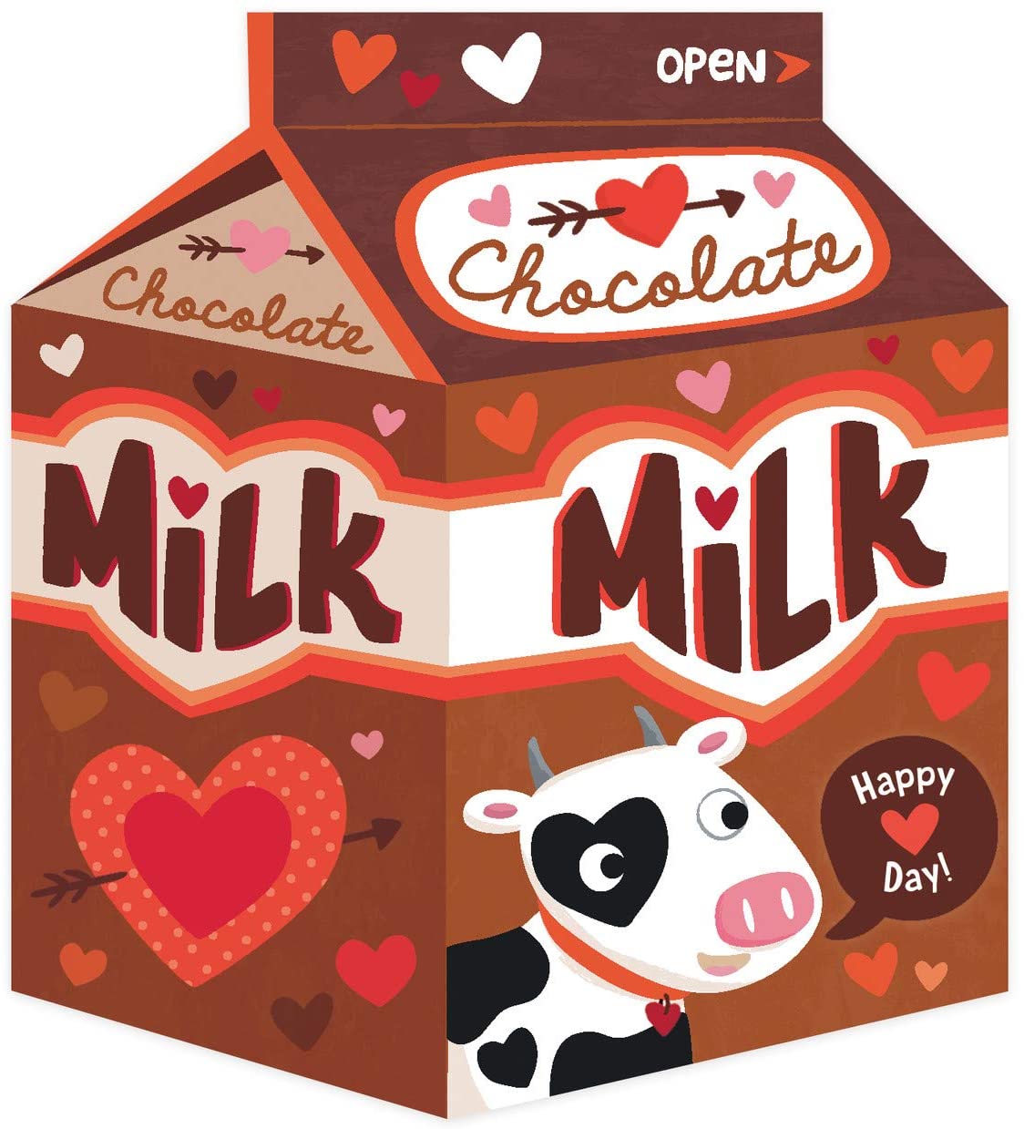 Milk & Cookies Valentine Cards