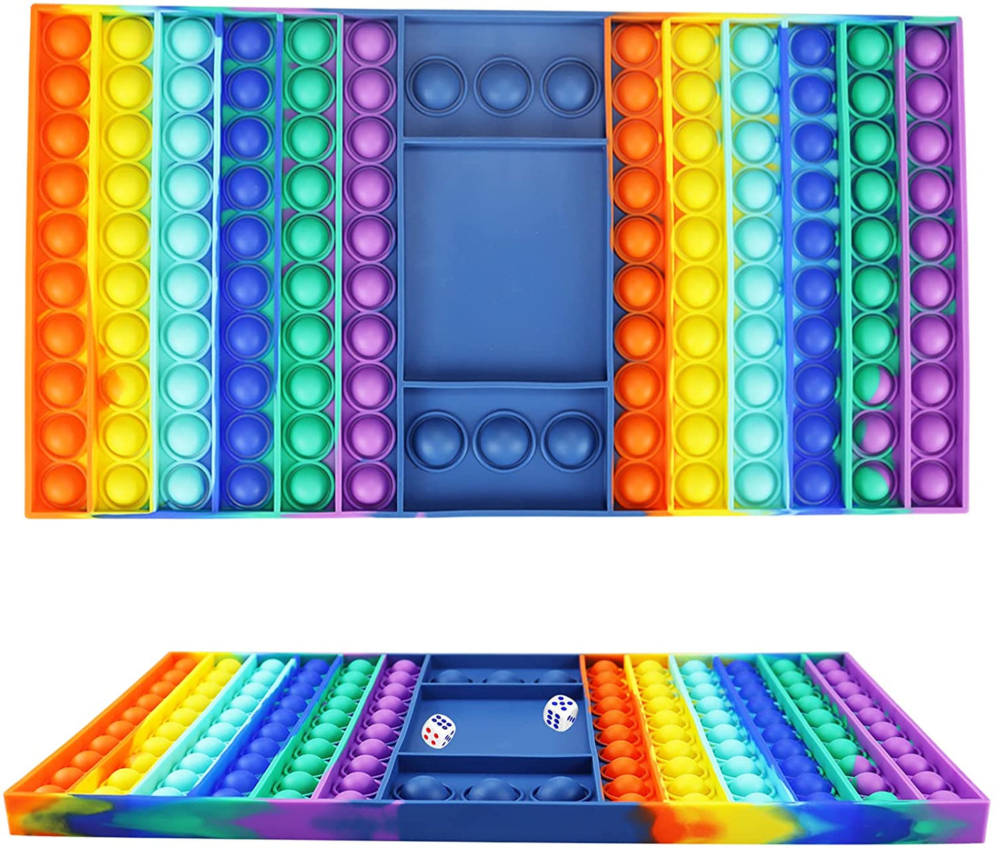 Rainbow Pop Game Board - Fidget Toy