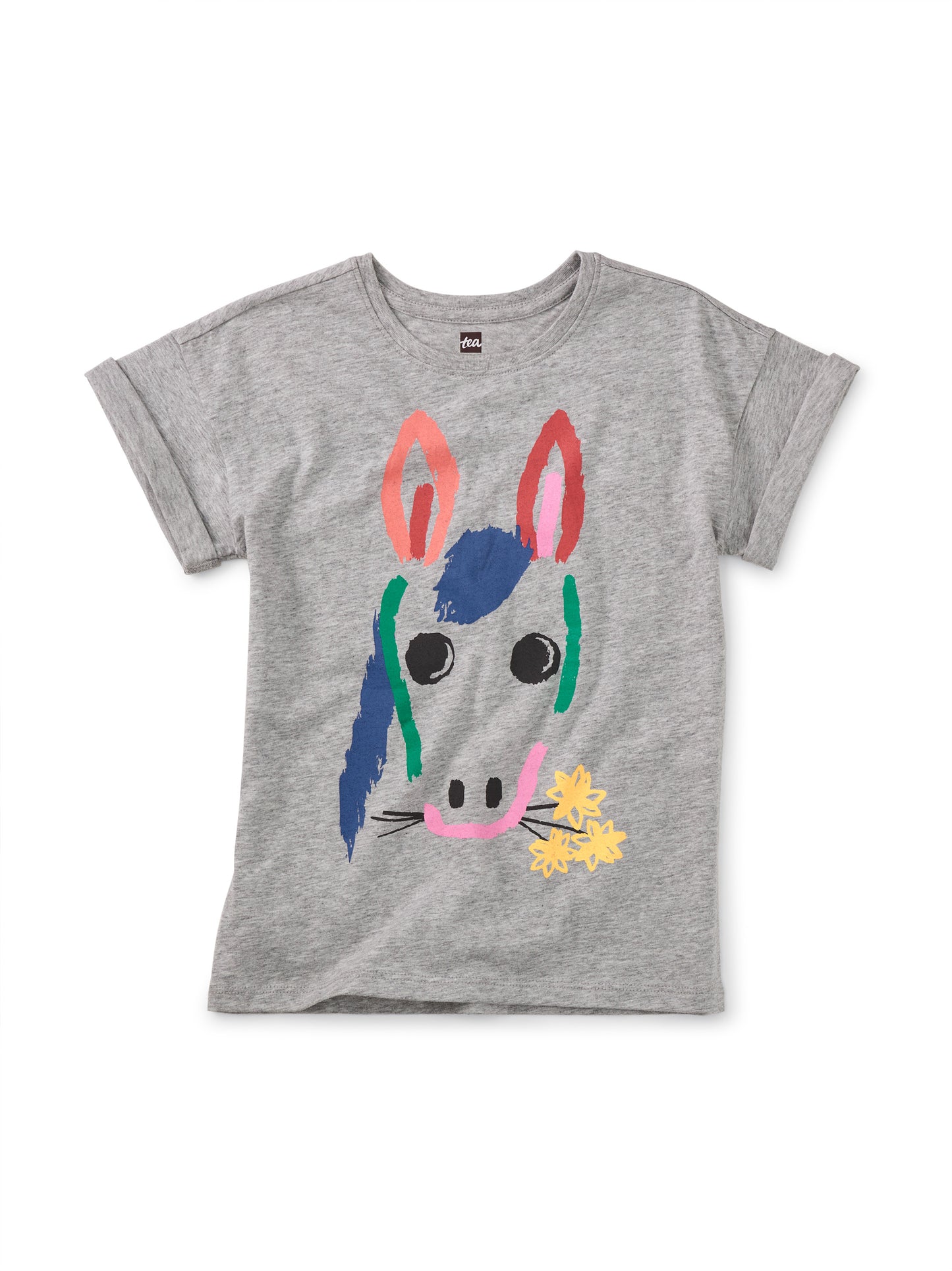 Caballo y Flores Tunic Tee