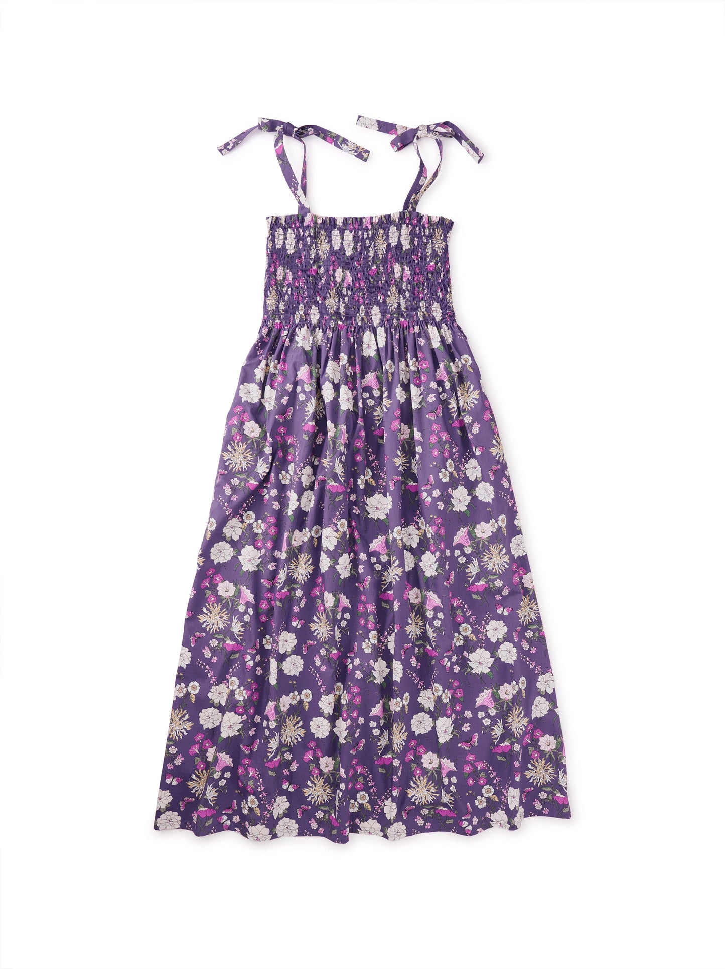Portuguese Floral Women's Smocked Dress