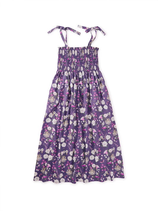 Portuguese Floral Women's Smocked Dress
