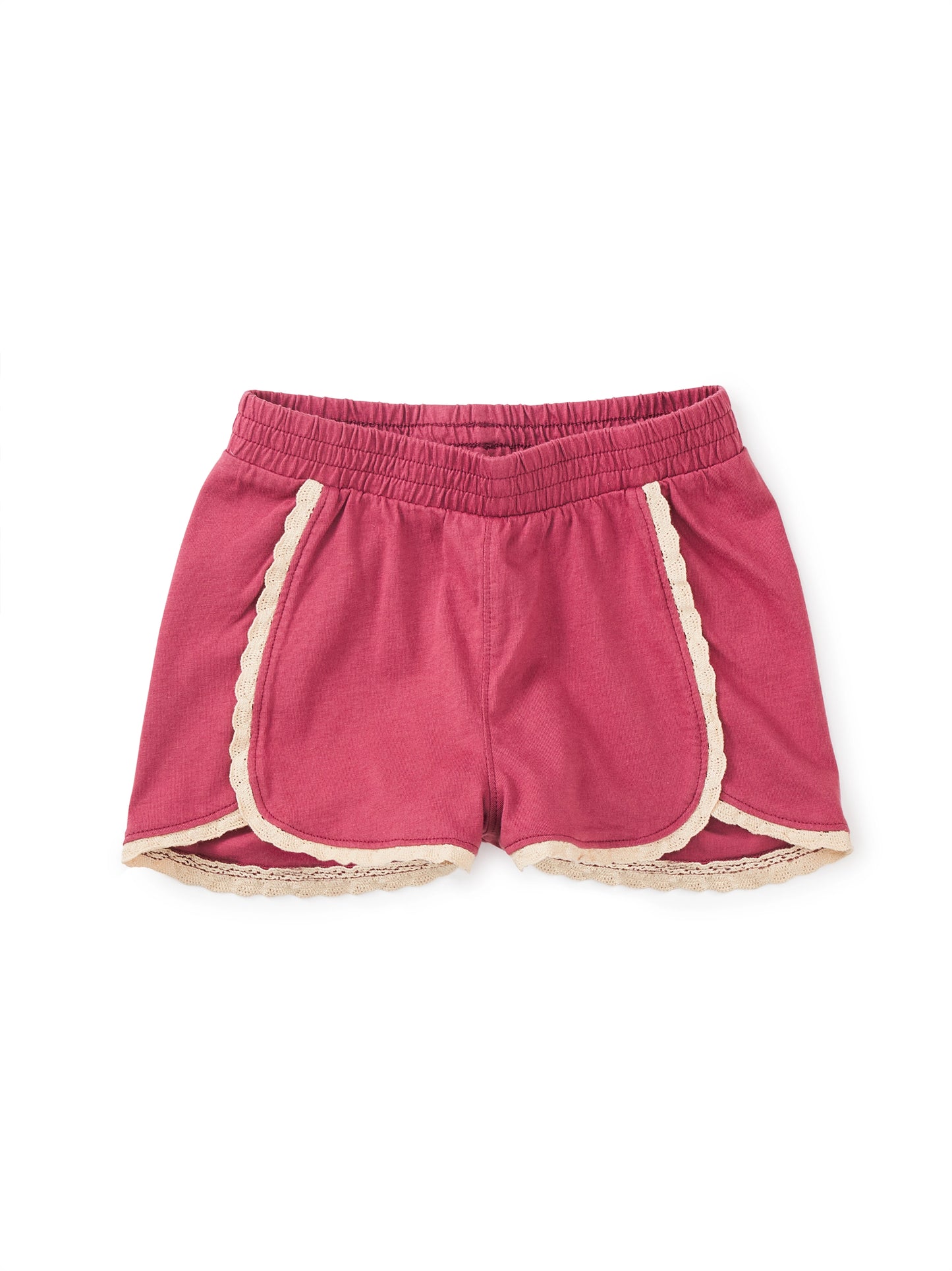 Cassis Crochet Trim Sport Shorts