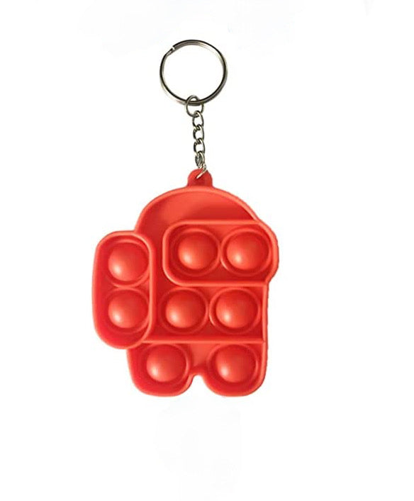 Mini Pop It Bubble Keychain