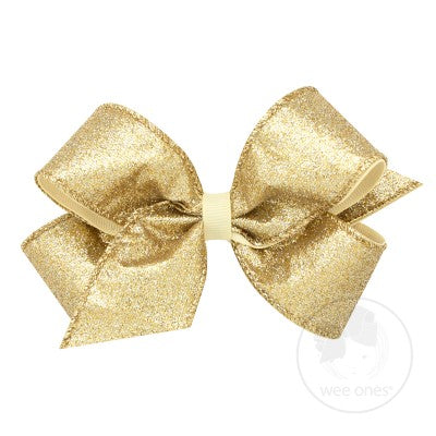 Wee Ones Medium-Size Party Glitter Hair Bow