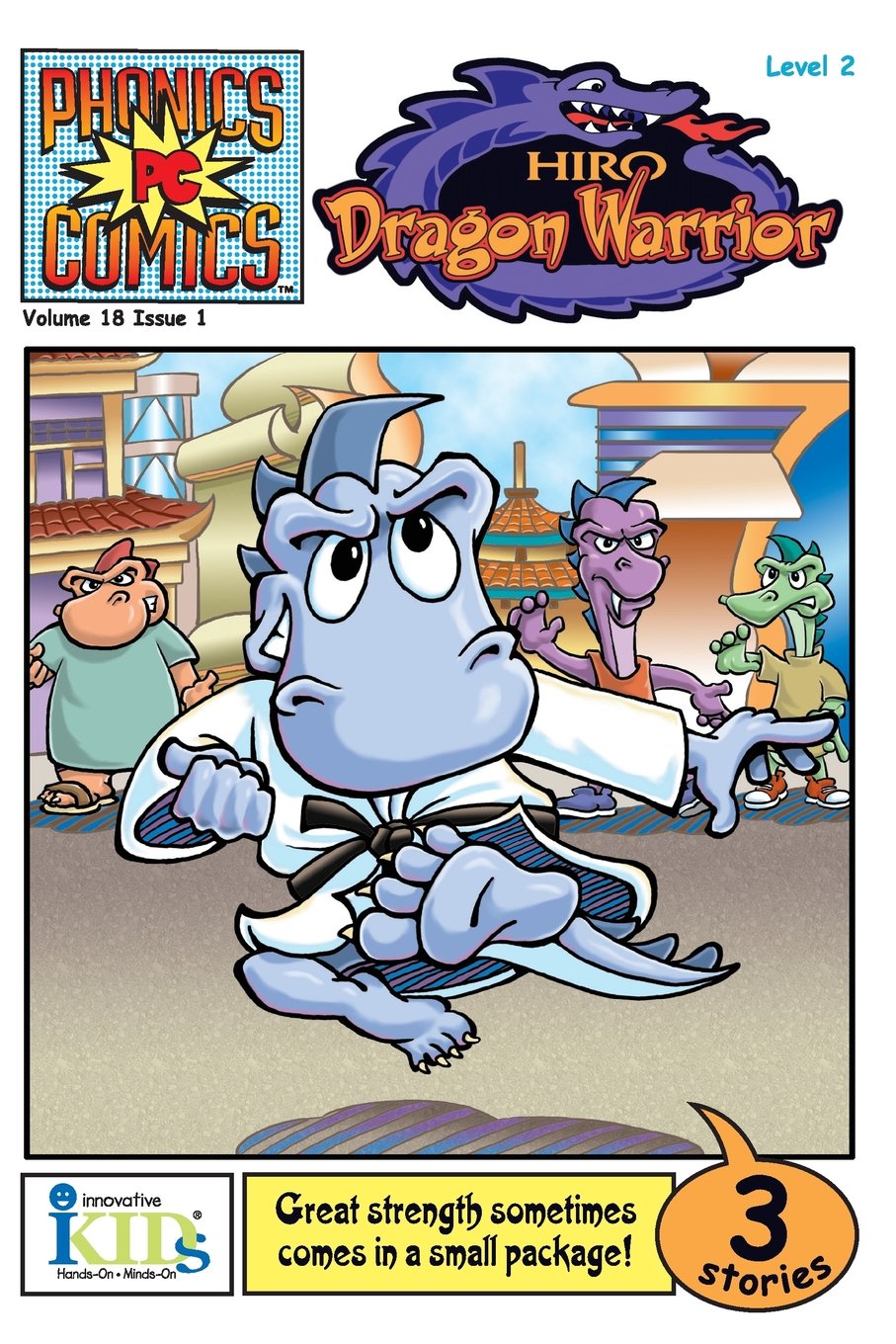 Phonics Comics: Hiro, Dragon Warrior - Level 2