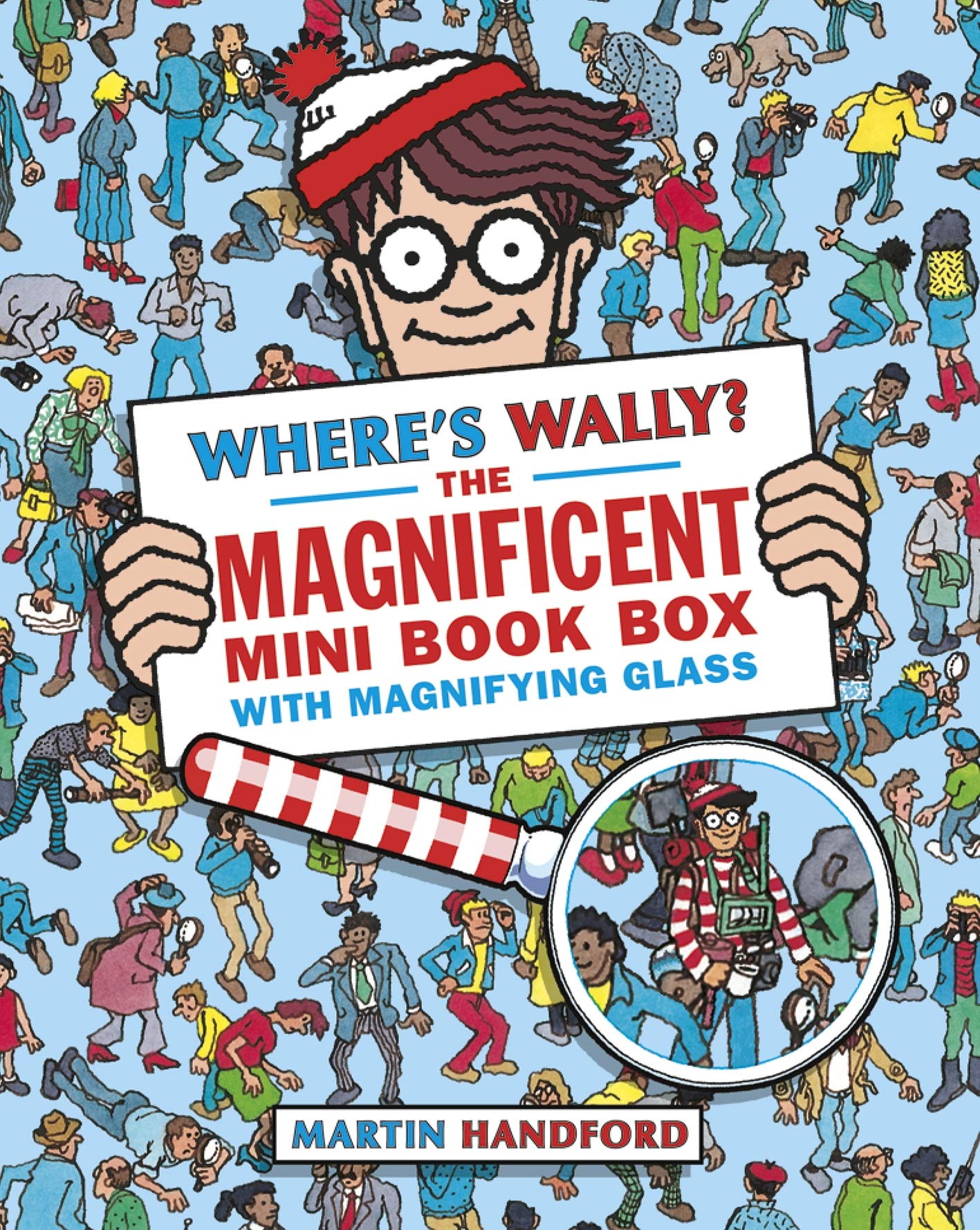 Where's Waldo? The Magnificent Mini Book Box with Magnifying Glass