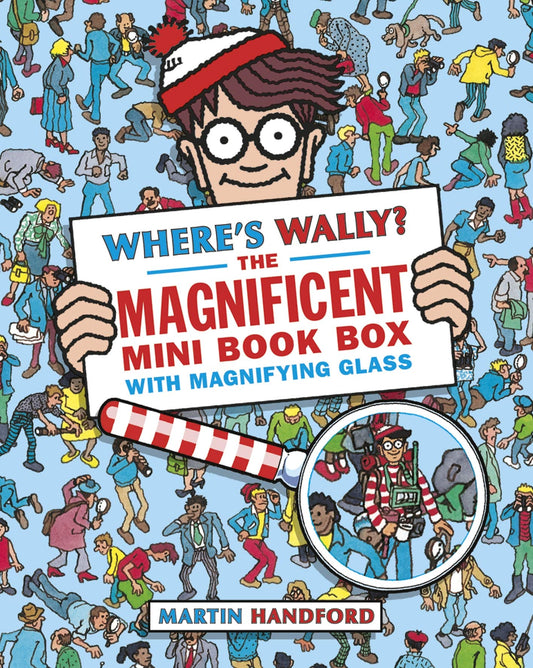 Where's Waldo? The Magnificent Mini Book Box with Magnifying Glass