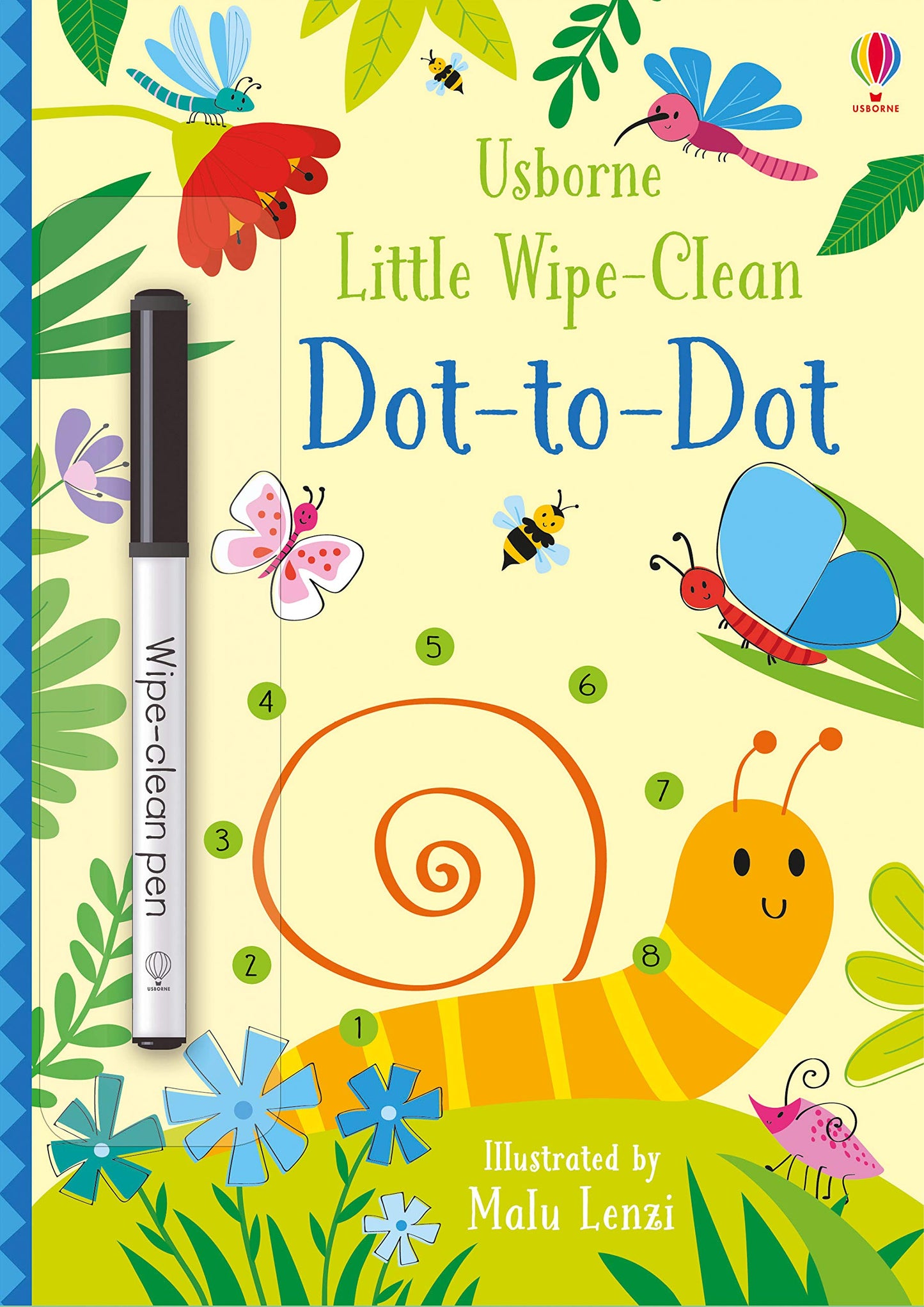 Little Wipe-Clean: Dot-to-Dot by Usborne