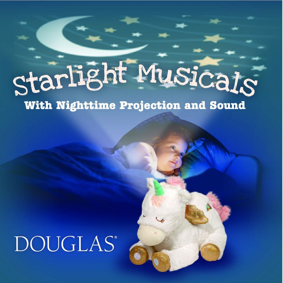 Starlight Musical Unicorn - Douglas Toys