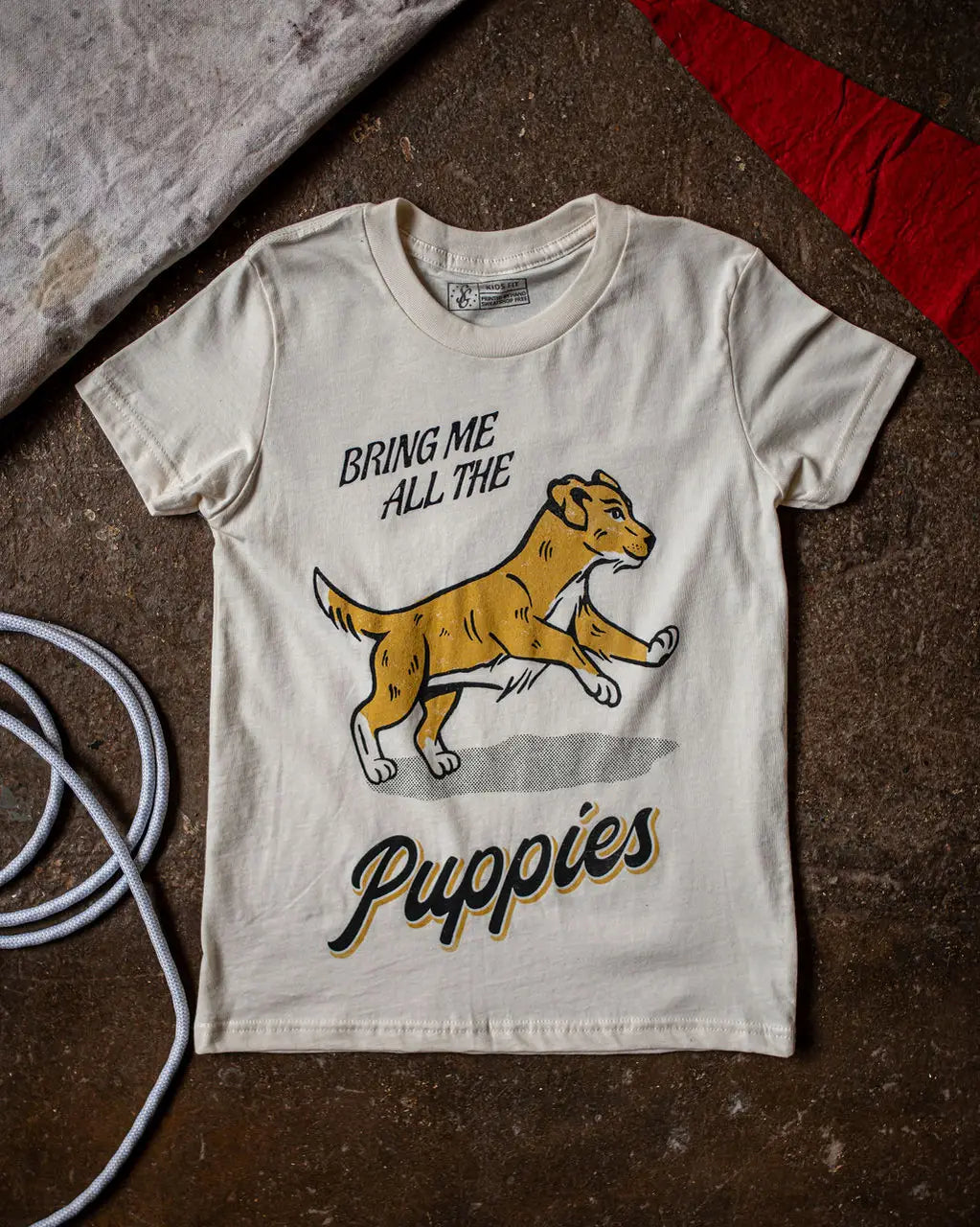 Bring Me All The Puppies Kids Tee