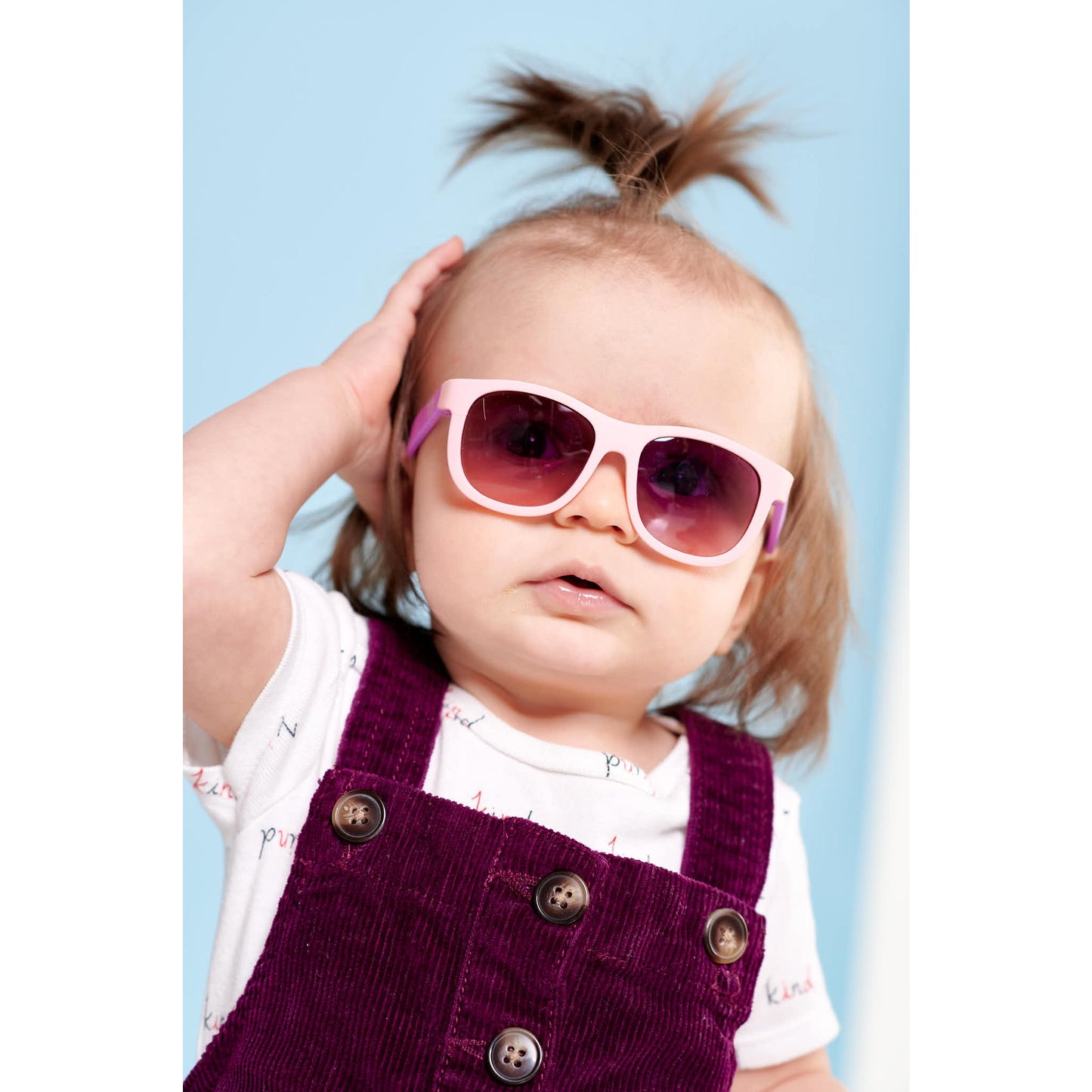 Double Trouble Two-Tone Navigator Sunglasses
