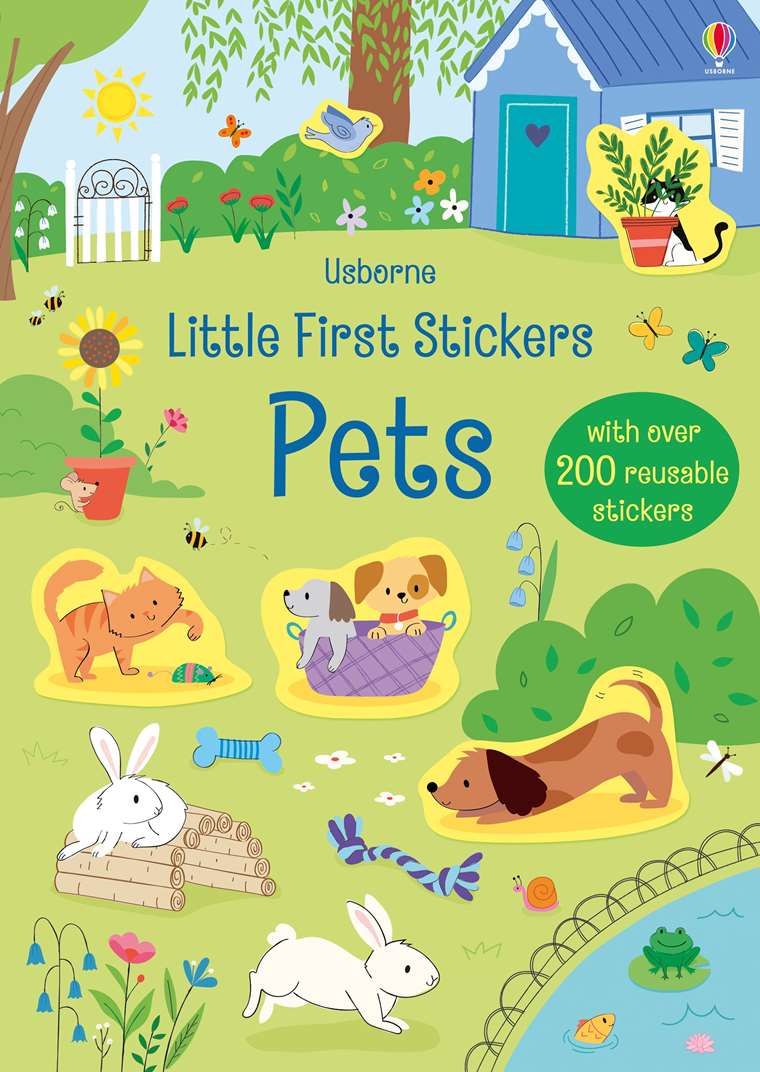 Little First Stickers: Pet - Usborne
