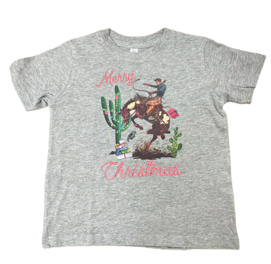 Merry Christmas Rodeo Tee