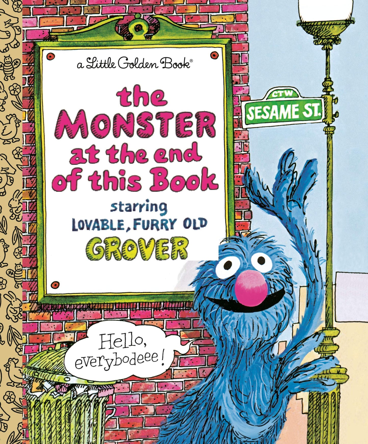 The Monster at the End of This Book - Little Golden Books