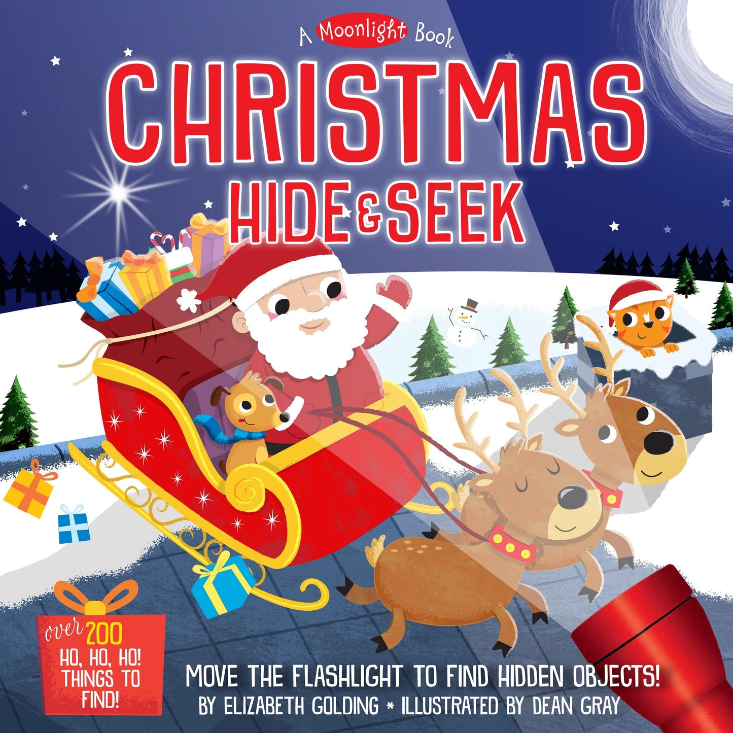 A Moonlight Book: Christmas Hide-and-Seek by Elizabeth Golding by Dean Gray