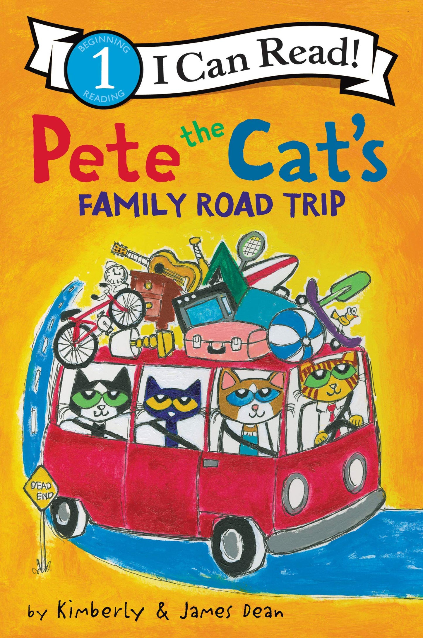 Pete the Cat's Family Road Trip - Level 1 - I Can Read Books