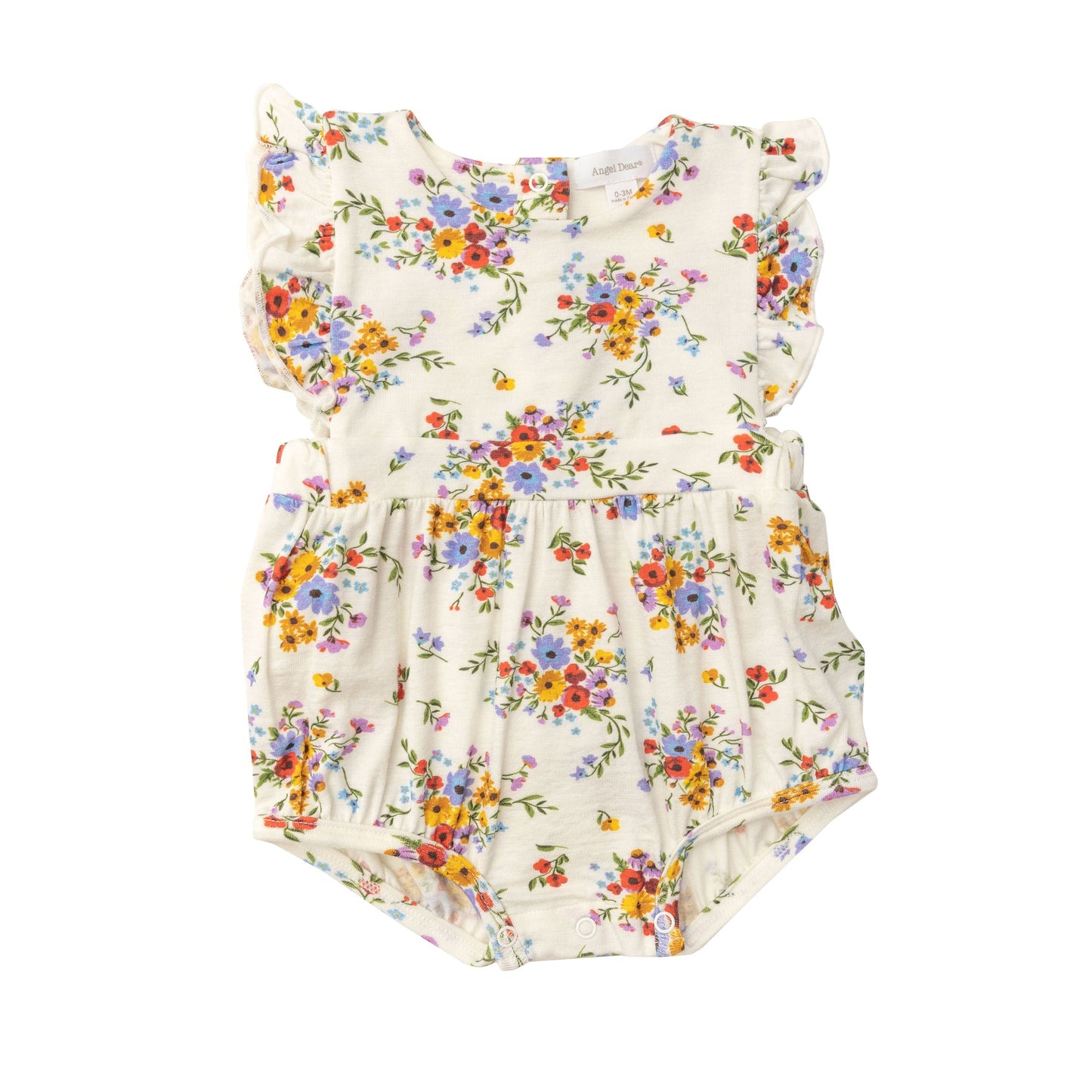 American Bouquet Ruffle Sunsuit