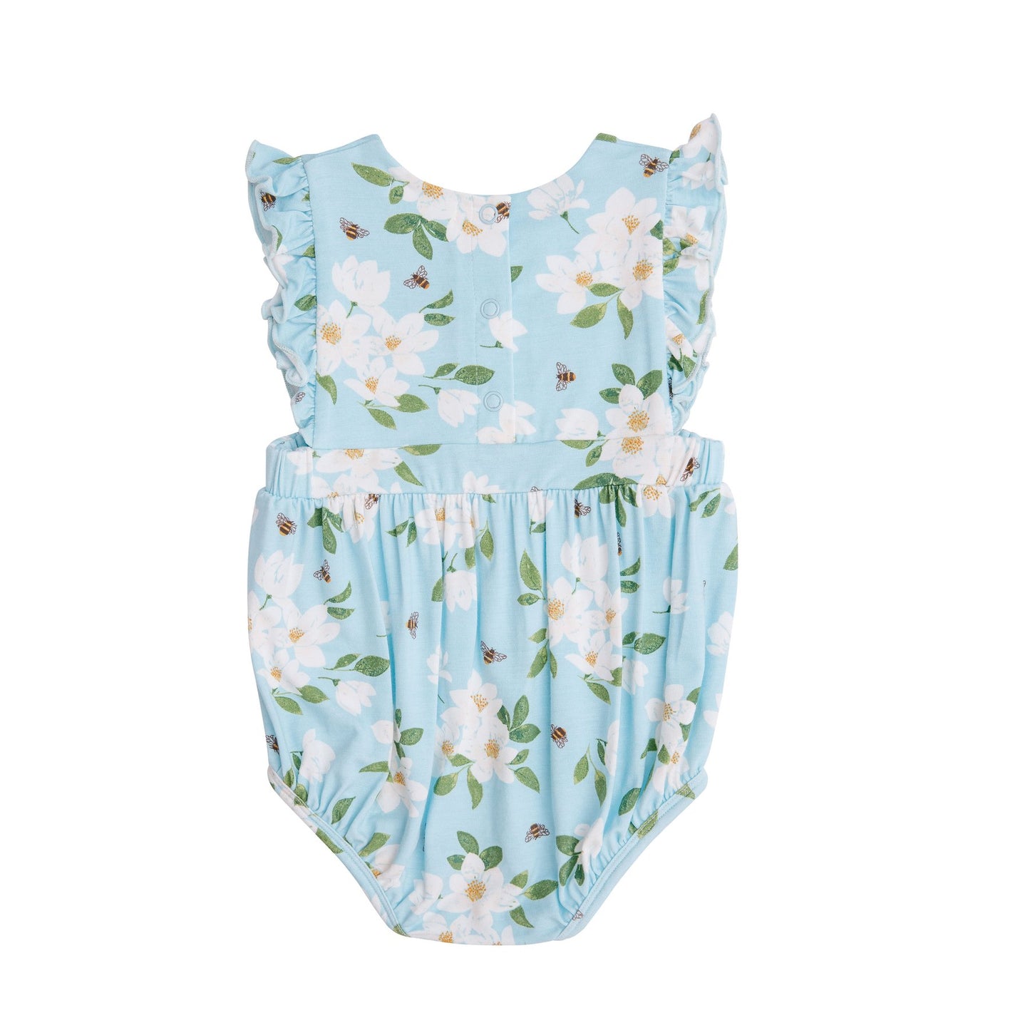 Magnolia Blue Ruffle Sunsuit