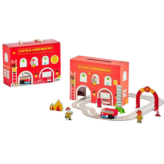 Wind Up & Go Fire Station Play Set
